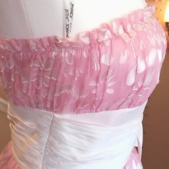 BETSEY JOHNSON EVENING Pink Prom Dress Cupcake Tea Party - Picture 9 of 9